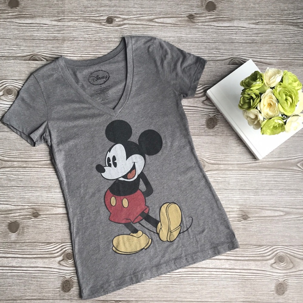Disney Mickey Mouse Gray Tee